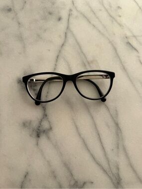 CHANEL Black Rimmed Eye Glasses